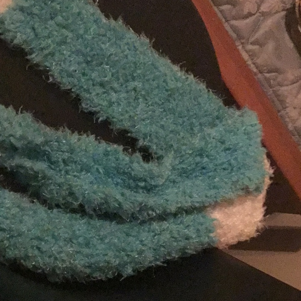 Scarf Blue White